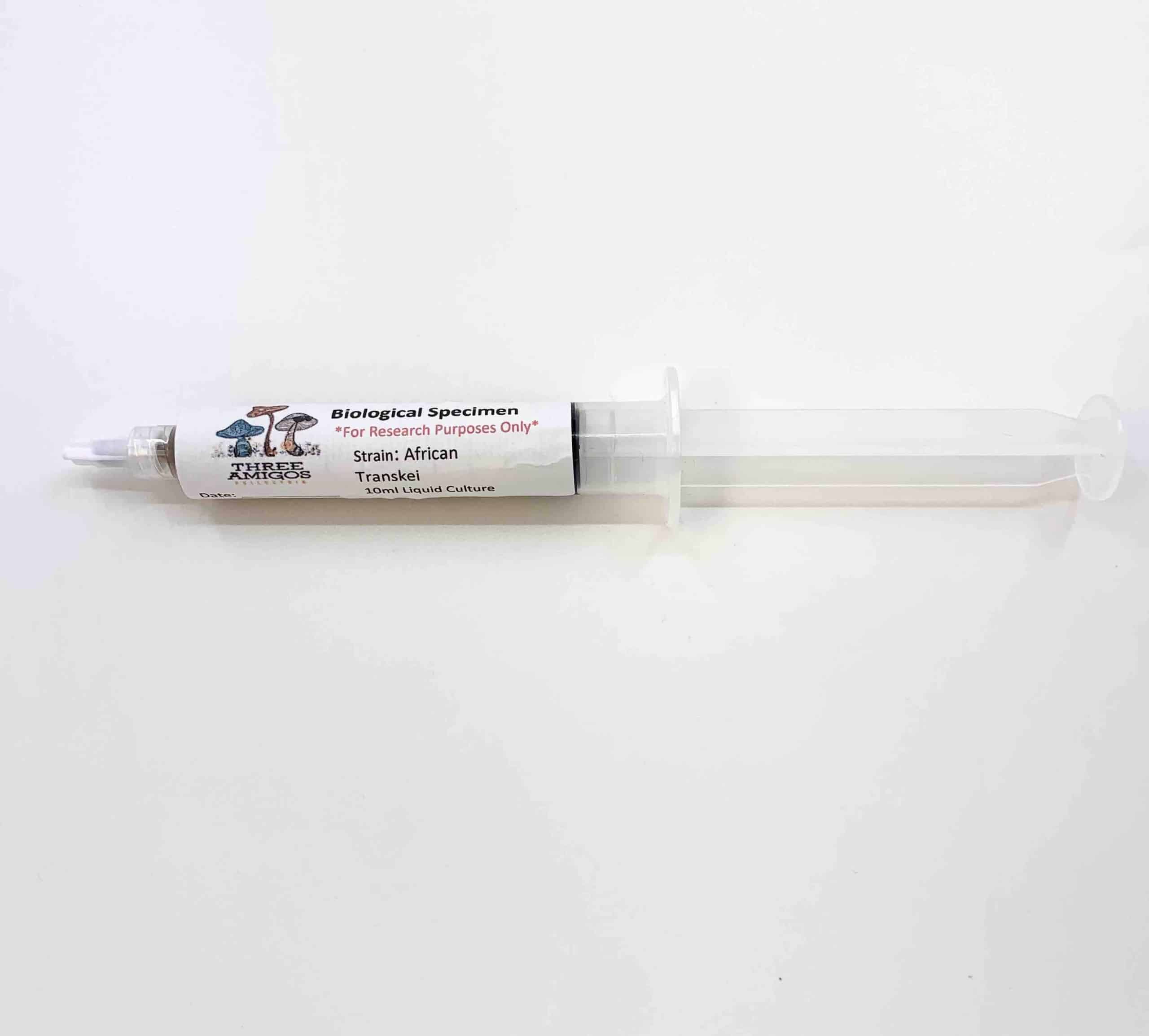 Magic Mushroom Liquid Culture: African Transkei 10cc