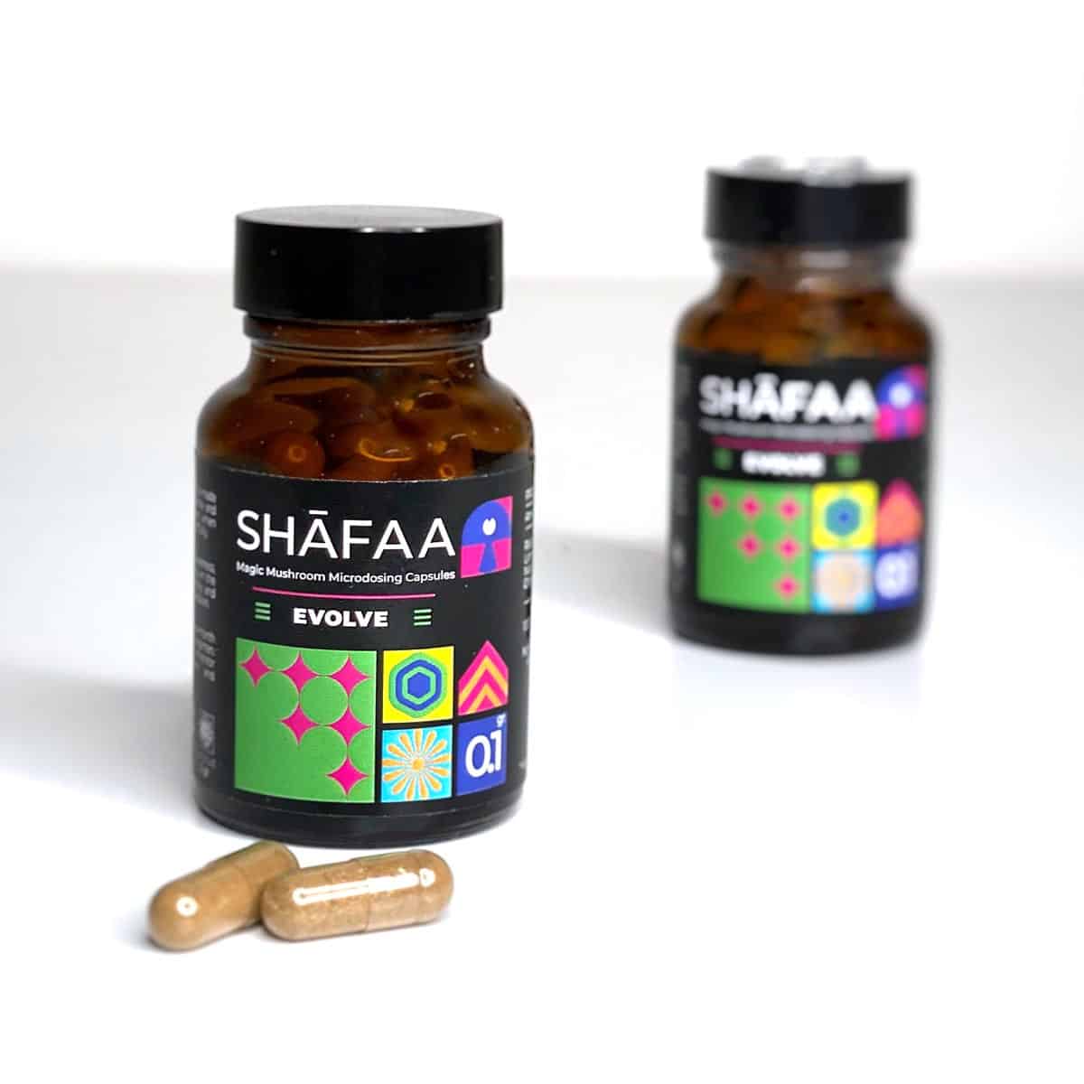 Shafaa Evolve Cognition Magic Mushroom Capsules Shafaa Evolve Cognition Magic Mushroom Capsules - Image 3